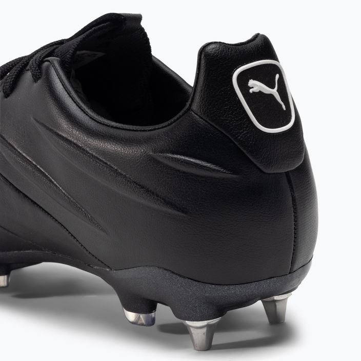 PUMA King Platinum 21 MXSG ανδρικά ποδοσφαιρικά παπούτσια μαύρο και άσπρο 106545 01 8