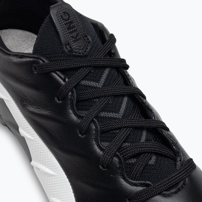 PUMA King Platinum 21 FG/AG ανδρικά ποδοσφαιρικά παπούτσια μαύρο και άσπρο 106478 01 7
