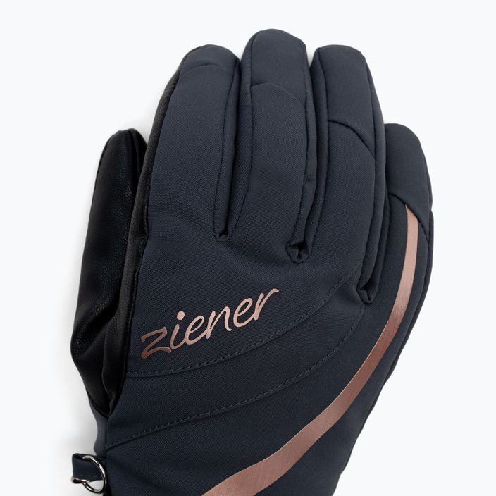 Γυναικεία γάντια σκι ZIENER Kitty Ως γκρι 801165.78 4