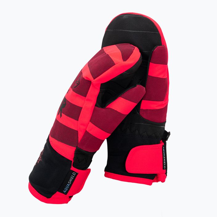 ZIENER Παιδικά γάντια σκι Liwani AS PR Mitten κόκκινο 801998