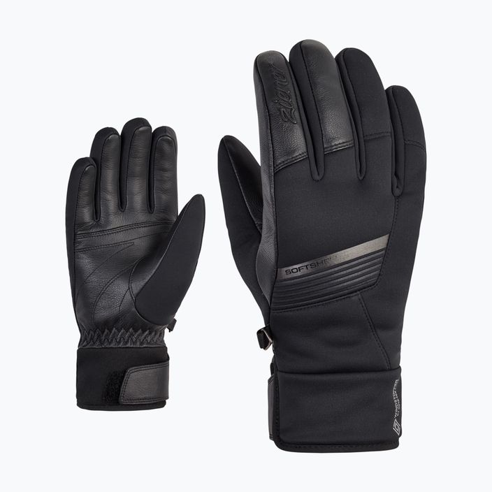 Γυναικεία γάντια σκι ZIENER Kleo WS μαύρο