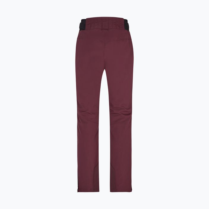 Γυναικείο παντελόνι σκι ZIENER Tilla velvet κόκκινο 5