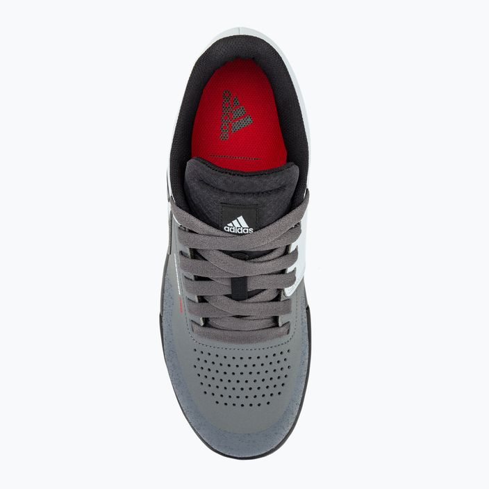 Ανδρικά παπούτσια ποδηλασίας adidas FIVE TEN Freerider Pro γκρι πέντε/ftwr λευκό/halo μπλε 7