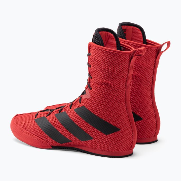 adidas Box Hog 3 παπούτσια πυγμαχίας κόκκινο FZ5305 3