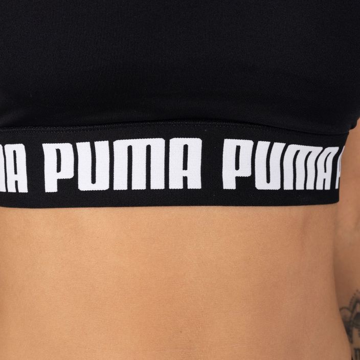 PUMA Mid Impact Puma Strong PM σουτιέν γυμναστικής μαύρο 521599 01 5
