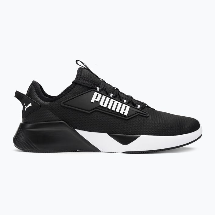 Ανδρικά παπούτσια για τρέξιμο PUMA Retaliate 2 μαύρο και λευκό 376676 01 2