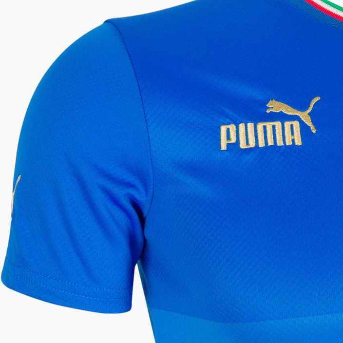Παιδική ποδοσφαιρική φανέλα PUMA Figc Home Jersey Replica μπλε 765645 01 3