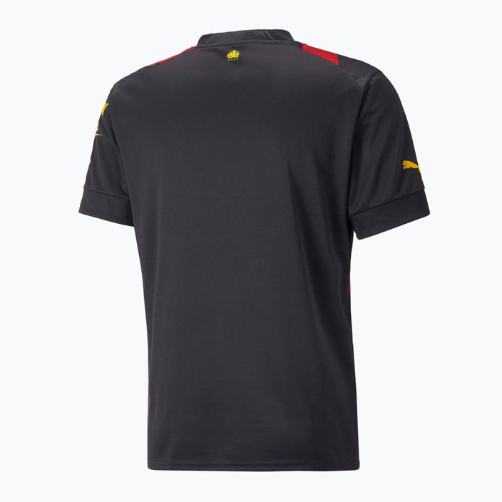 Ανδρική ποδοσφαιρική φανέλα PUMA Mcfc Away Jersey Replica μαύρο/κόκκινο 765722 02 8