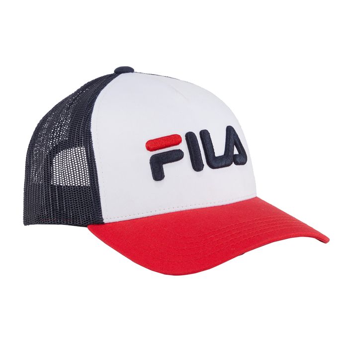 FILA Beppu true red/bright white/medieval blue baseball cap 2