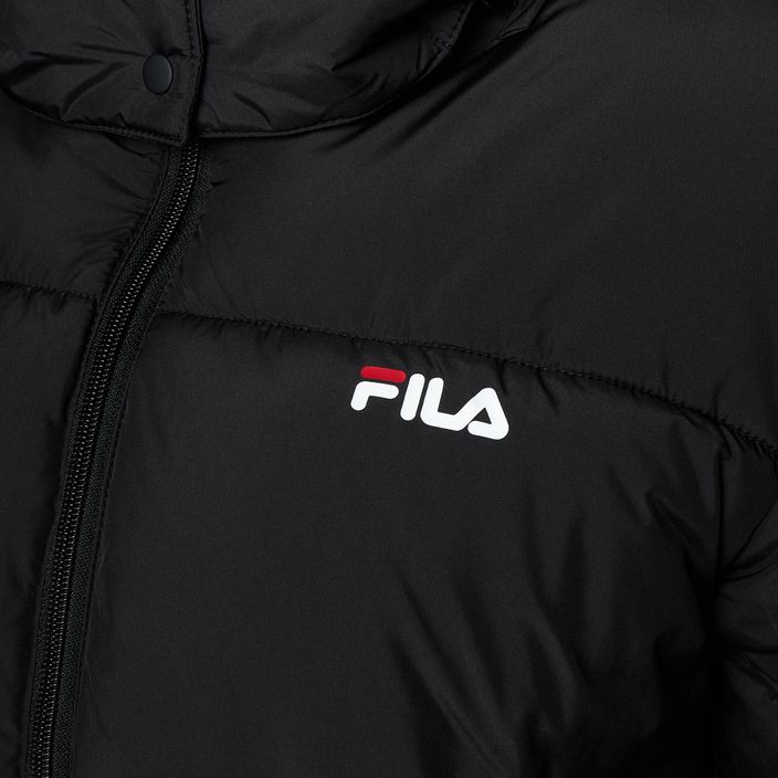 Γυναικείο FILA Buchen Cropped Puffer Jacket μαύρο 3