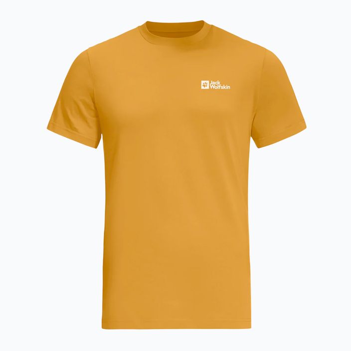 Jack Wolfskin ανδρικό μπλουζάκι Essential curry t-shirt 3