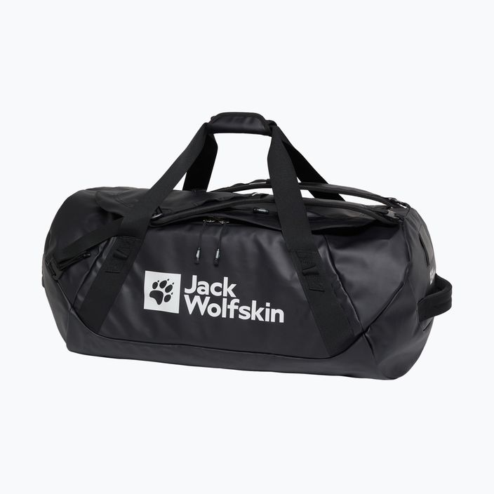 Jack Wolfskin Expdn Duffle 70 l ταξιδιωτική τσάντα μαύρο