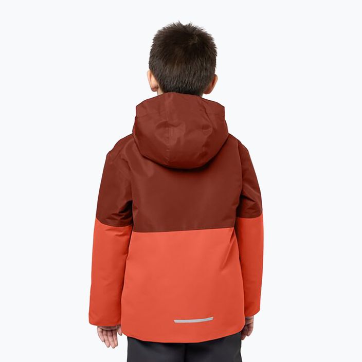 Παιδικό πουπουλένιο μπουφάν Jack Wolfskin Actamic 2L Ins coral orange 2