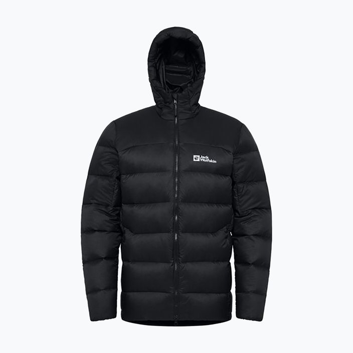 Jack Wolfskin ανδρικό πουπουλένιο μπουφάν Nebelhorn Down Hoody μαύρο 11