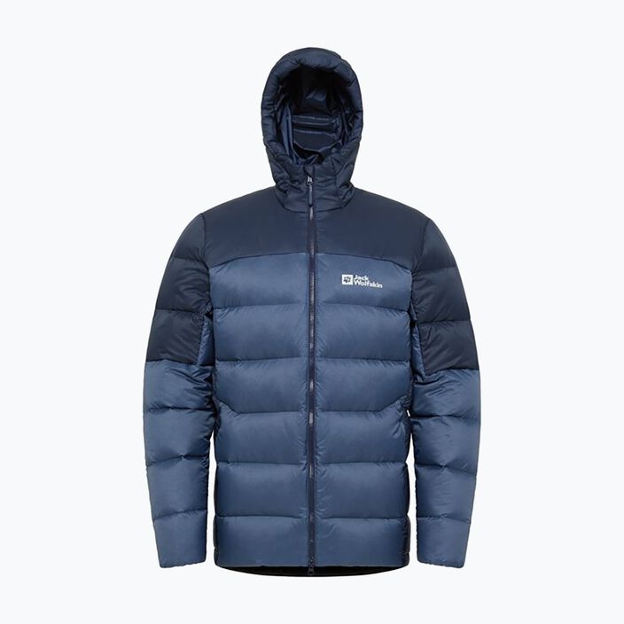 Jack Wolfskin ανδρικό πουπουλένιο μπουφάν Nebelhorn Down Hoody nature blue 10