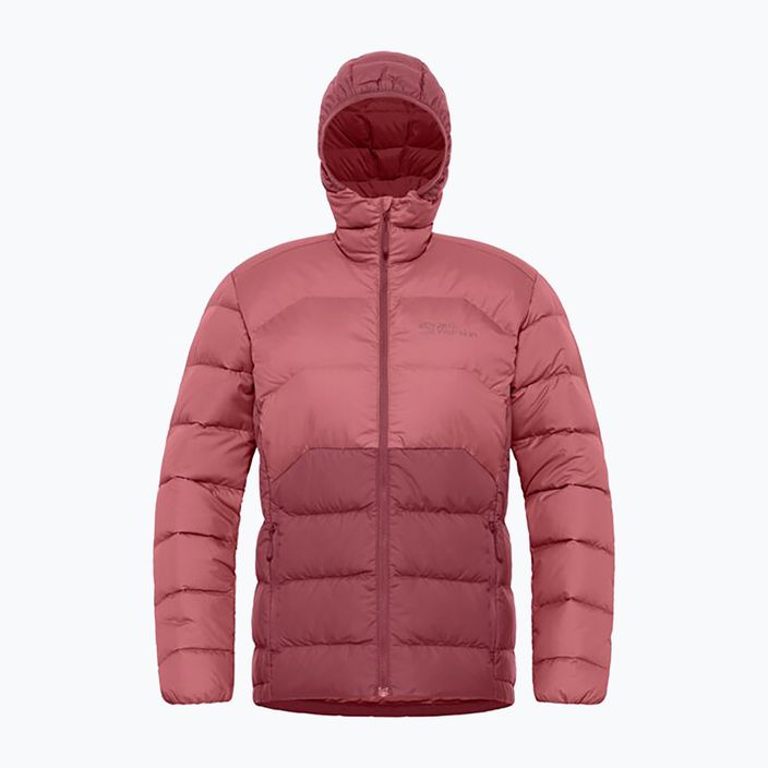 Γυναικείο πουπουλένιο μπουφάν Jack Wolfskin Ather Down Hoody red ochre 10