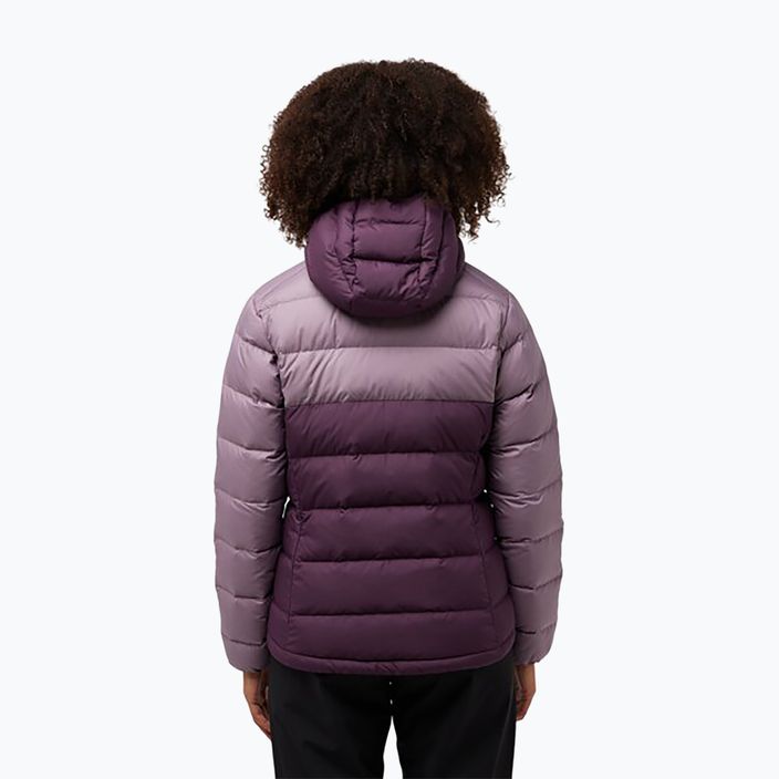 Γυναικείο πουπουλένιο μπουφάν Jack Wolfskin Ather Down Hoody midnight plum 2