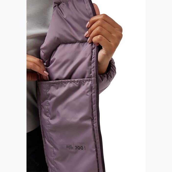 Γυναικείο πουπουλένιο μπουφάν Jack Wolfskin Ather Down Hoody midnight plum 5