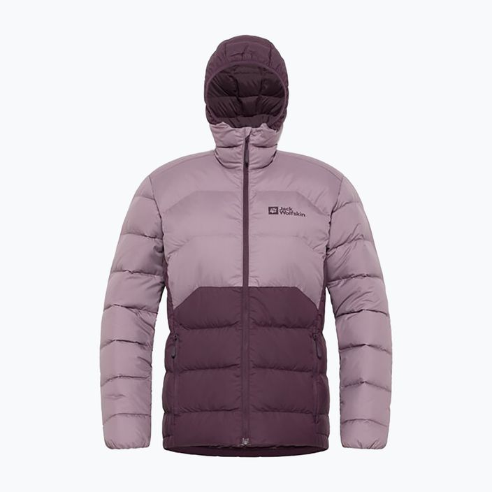 Γυναικείο πουπουλένιο μπουφάν Jack Wolfskin Ather Down Hoody midnight plum 9