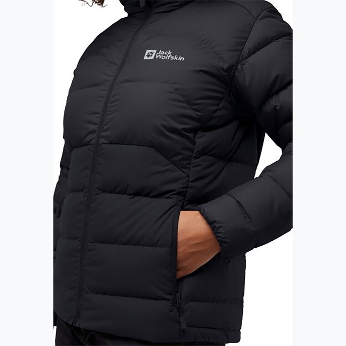 Γυναικείο πουπουλένιο μπουφάν Jack Wolfskin Ather Down Hoody black 3