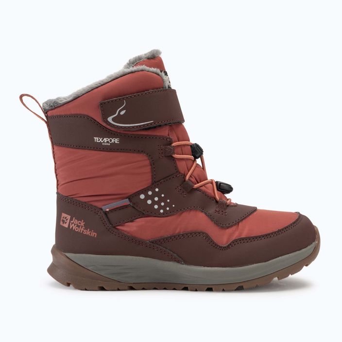 Παιδικά παπούτσια Jack Wolfskin Polar Bear-G Texapore High Vc dark mahogany 2