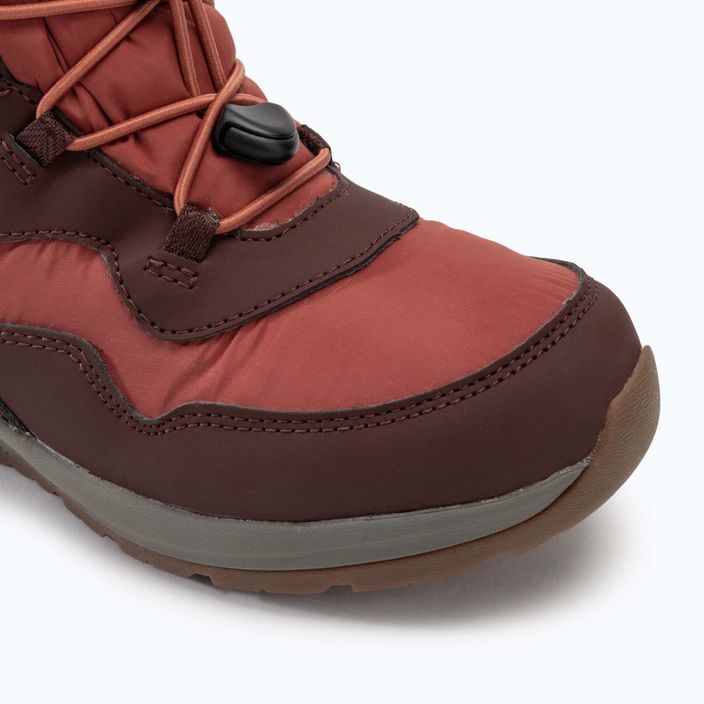 Παιδικά παπούτσια Jack Wolfskin Polar Bear-G Texapore High Vc dark mahogany 7