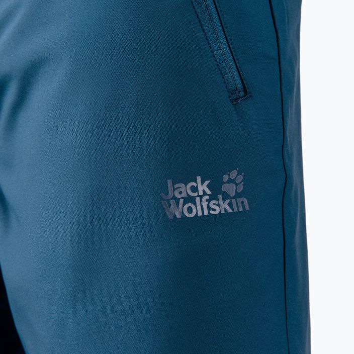 Jack Wolfskin ανδρικό σορτς Trekking Active Track navy blue 1503791_1383 4