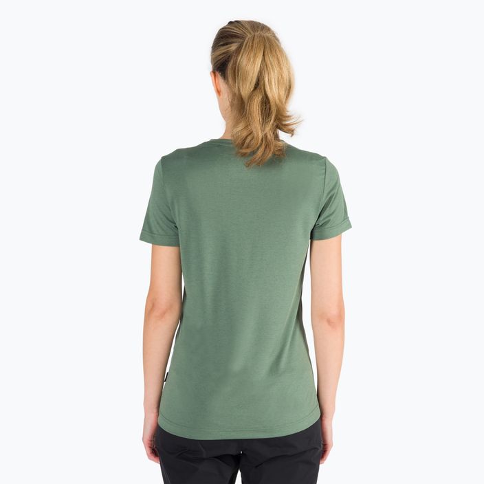 Jack Wolfskin γυναικείο μπλουζάκι trekking Crosstrail πράσινο 1801692_4311 3