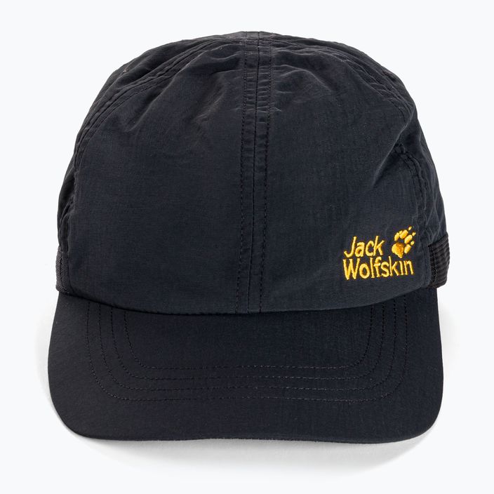 Jack Wolfskin Supplex Strap καπέλο μπέιζμπολ μαύρο 1910461_6000 3