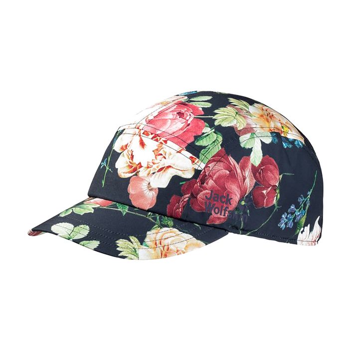 Jack Wolfskin Flower γυναικείο καπέλο μπέιζμπολ μπλε 1910481_7523 2