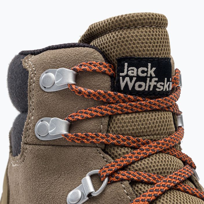 Jack Wolfskin ανδρικές Terraventure Urban Mid καφέ μπότες πεζοπορίας 4053561 9