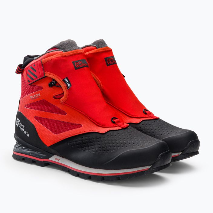 Jack Wolfskin ανδρικές μπότες πεζοπορίας 1995 Series Texapore Mid κόκκινο/μαύρο 4053991 4