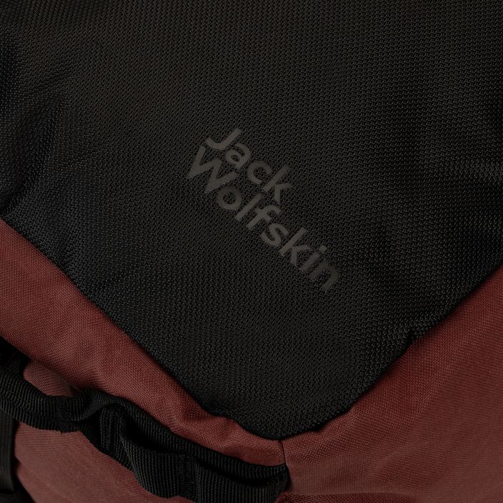 Jack Wolfskin Traveltopia Duffle 45 l μπορντό 2010801_2185 τσάντα ταξιδιού 8