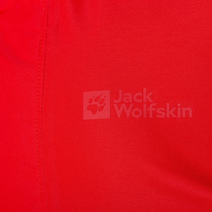 Jack Wolfskin ανδρικό μπουφάν βροχής Stormy Point 2L κόκκινο 1111142_2206 6