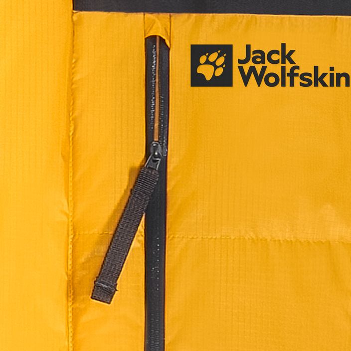 Jack Wolfskin ανδρικό 1995 Series Cook πουπουλένιο μπουφάν κίτρινο 1206751_3802 10