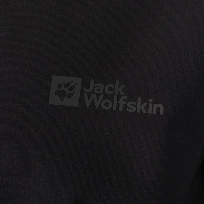 Jack Wolfskin Bornberg Hoody ανδρικό softshell μπουφάν μαύρο 1307471_6000 7