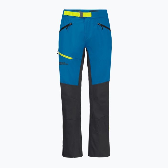 Jack Wolfskin ανδρικό παντελόνι σκι Alpspitze μπλε-μαύρο 1507511 5