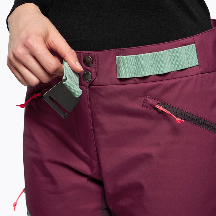 Jack Wolfskin γυναικείο παντελόνι σκι Alpspitze ροζ 1507531 6