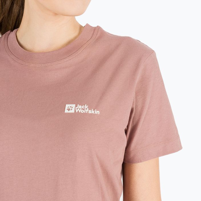 Jack Wolfskin γυναικείο t-shirt Essential ροζ 1808352_3068 5