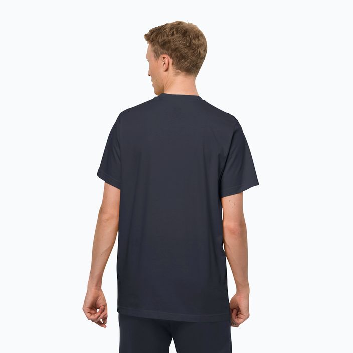 Jack Wolfskin ανδρικό Essential T-shirt navy blue 1808382_1010 2