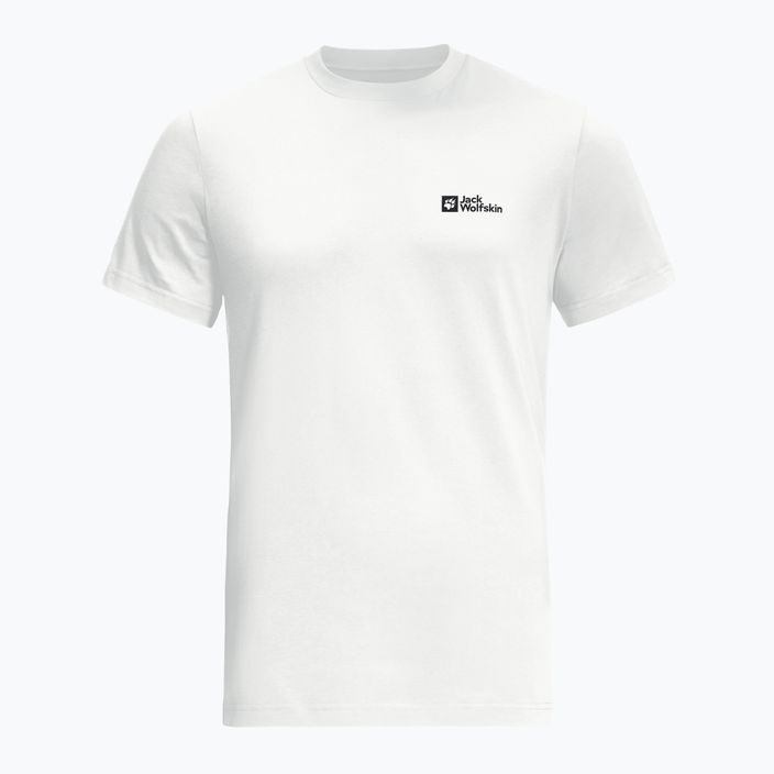 Jack Wolfskin ανδρικό Essential T-shirt λευκό 1808382_5000 3