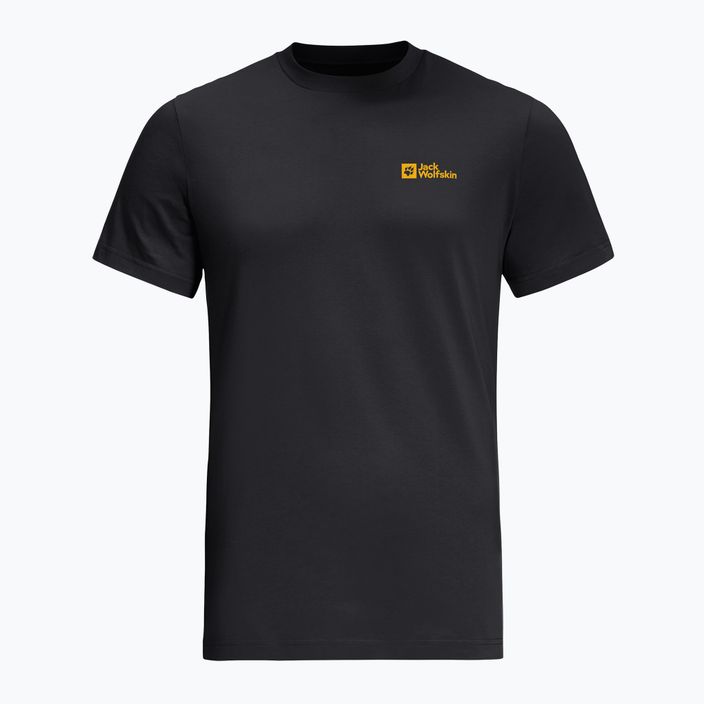 Jack Wolfskin ανδρικό Essential T-shirt μαύρο 1808382_6000 3