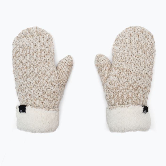 Jack Wolfskin γυναικεία χειμερινά γάντια Highloft Knit μπεζ 1908001_5062_003 2