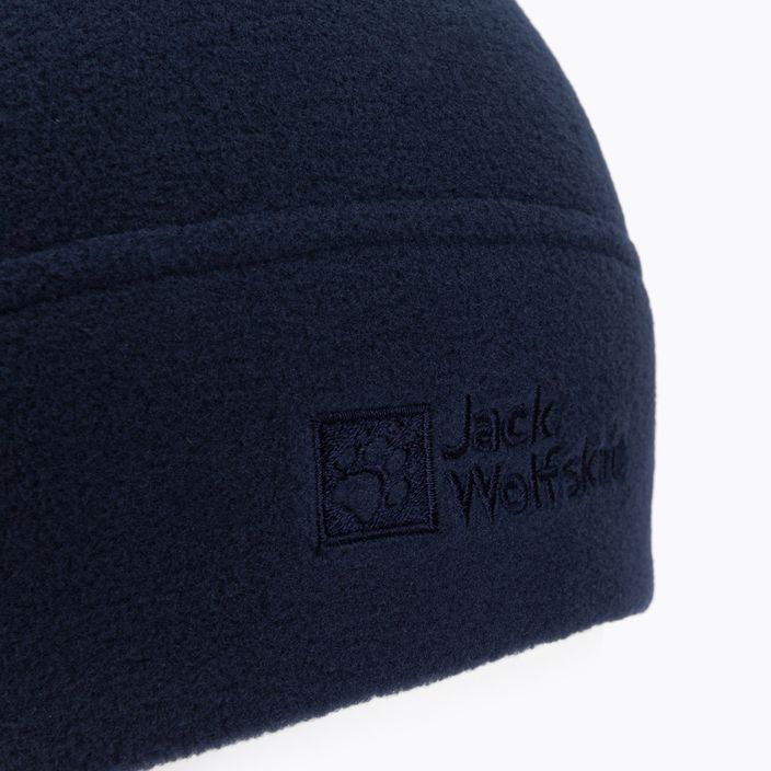 Jack Wolfskin Real Stuff fleece χειμερινός σκούφος μπλε 1909852 3