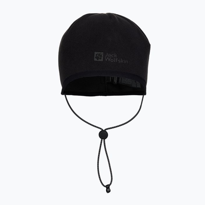 Jack Wofskin Alpspitze Light Beanie χειμερινό καπέλο μαύρο 2