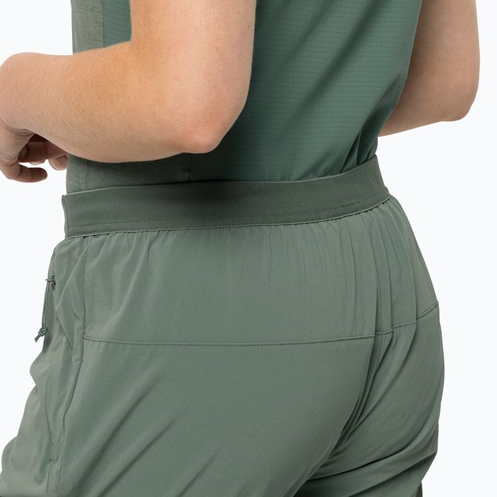 Γυναικείο softshell παντελόνι Jack Wolfskin Prelight πράσινο 1508111 3