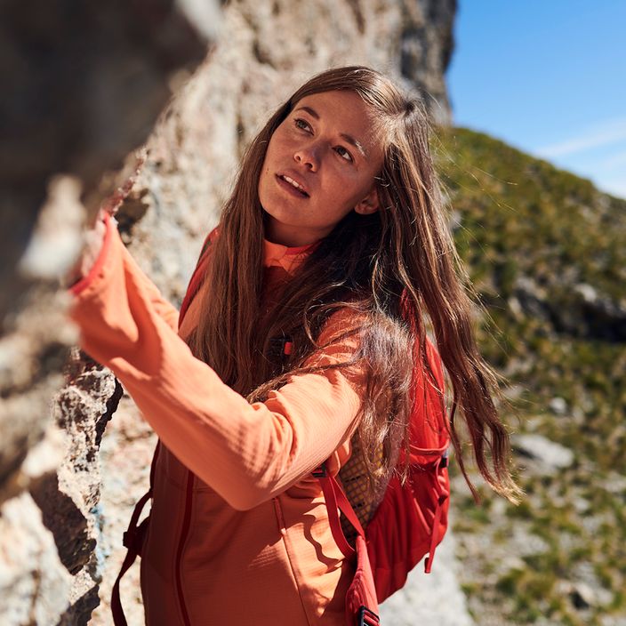 Jack Wolfskin γυναικείο μπουφάν trekking Kolbenberg με κουκούλα FZ πορτοκαλί 1711071 9