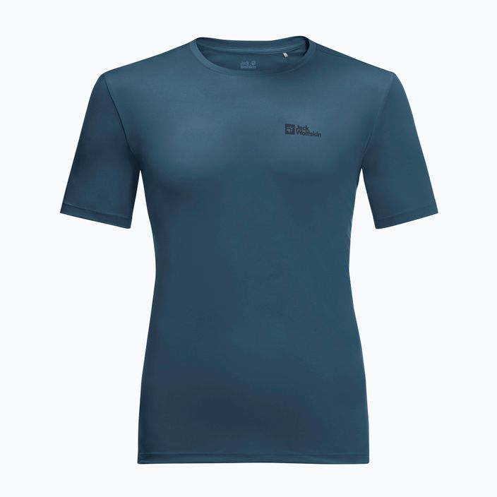 Jack Wolfskin Tech ανδρικό t-shirt trekking navy blue 1807072 3