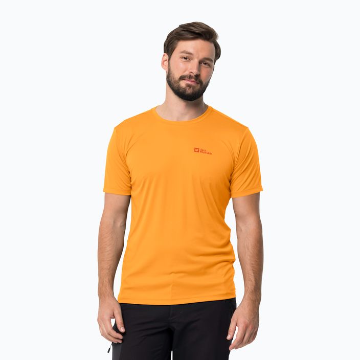 Jack Wolfskin ανδρικό trekking T-shirt Tech orange 1807072