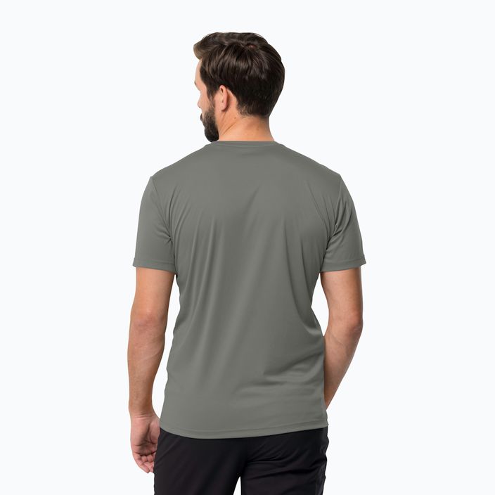 Jack Wolfskin ανδρικό trekking T-shirt Tech green 1807072 2